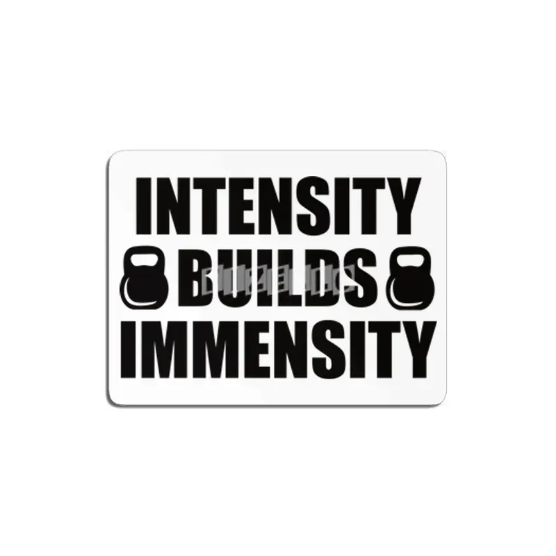 Bodybuilding - Intensity Builds Immensity MDF Tablo