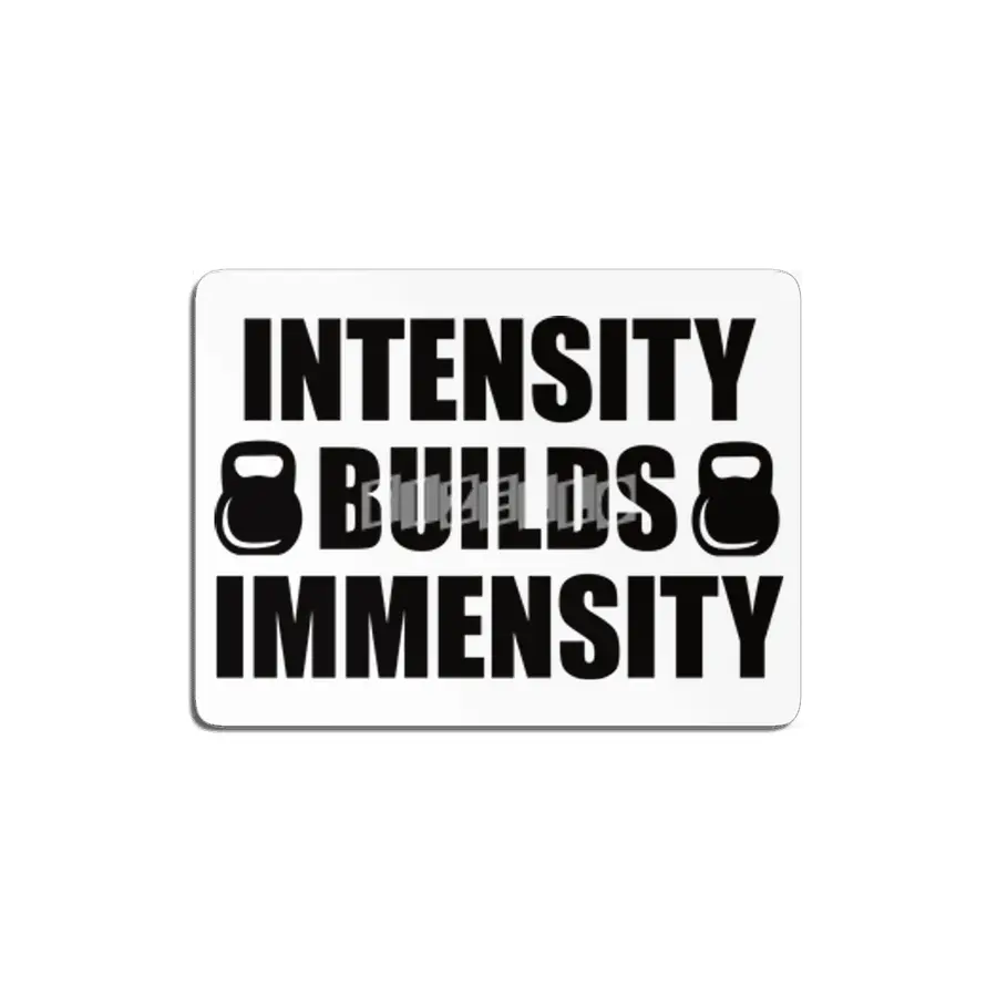 Bodybuilding - Intensity Builds Immensity MDF Tablo