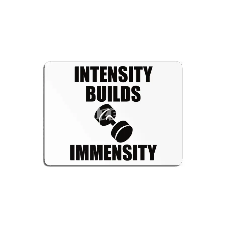 Bodybuilding - Intensity Builds Immensity MDF Tablo