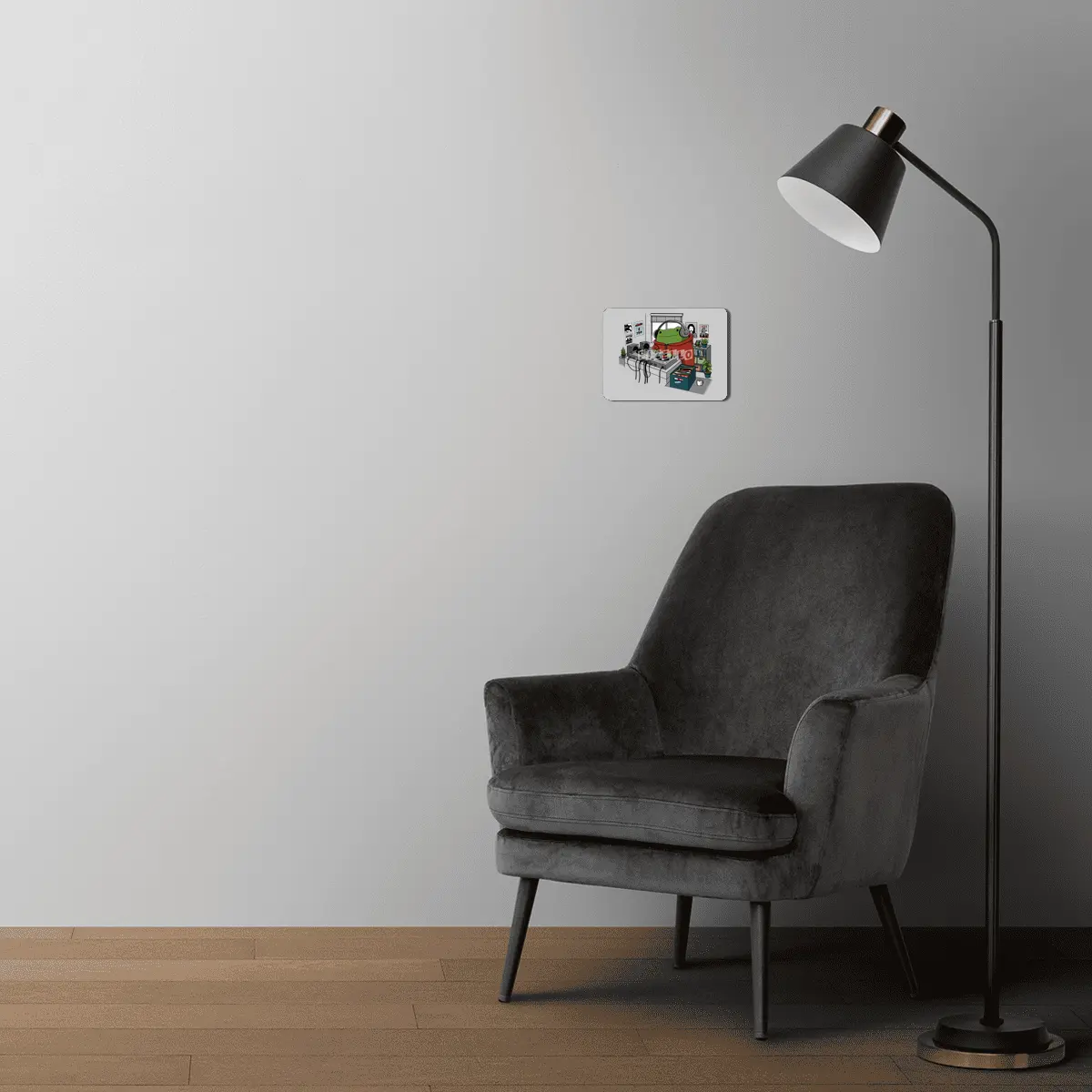 Analogue Toad MDF Tablo