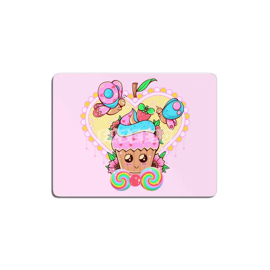 Kawaii Cupcake MDF Tablo