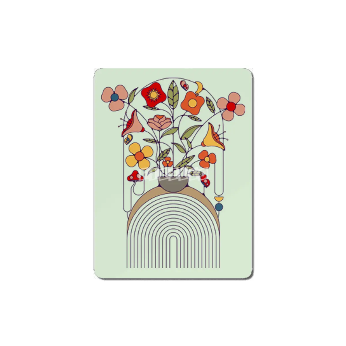 flower vase MDF Tablo