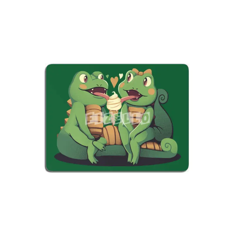 Gecko Love Ice Cream MDF Tablo