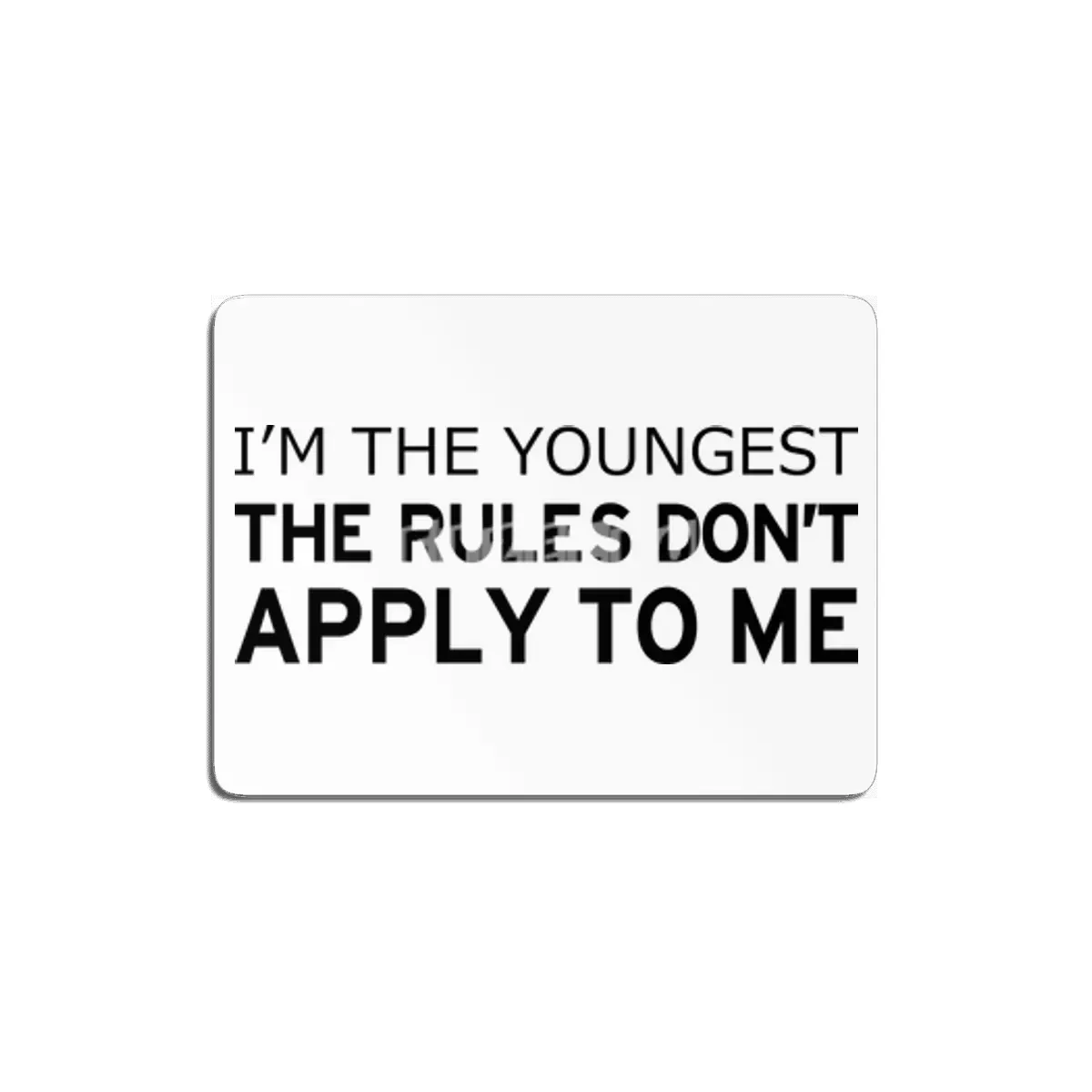 I'm the Youngest MDF Tablo