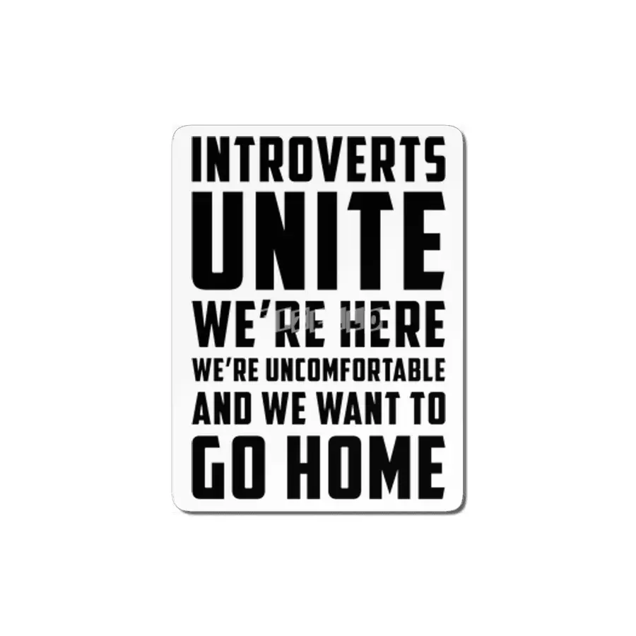 Introverts Unite MDF Tablo