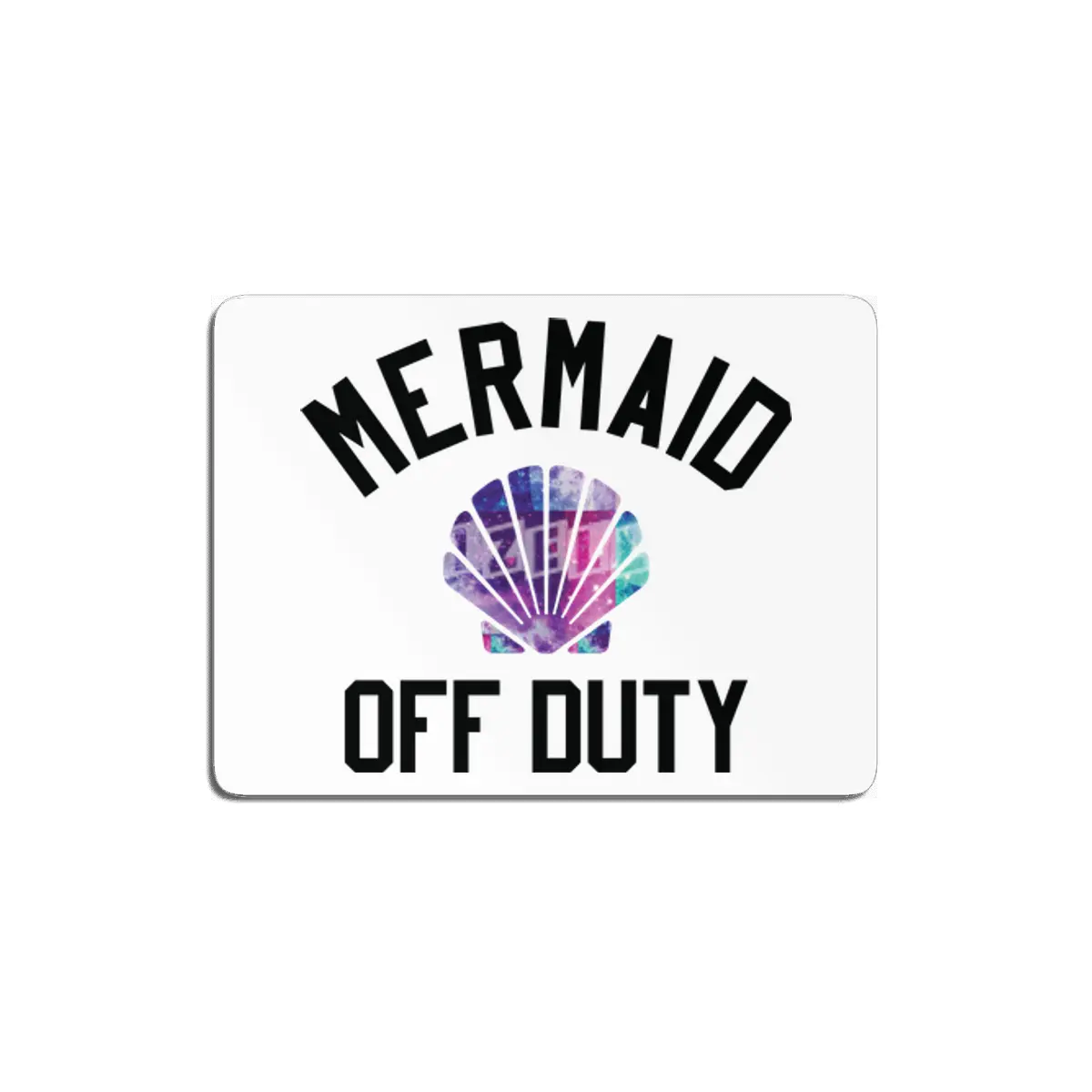 Mermaid Off Duty MDF Tablo