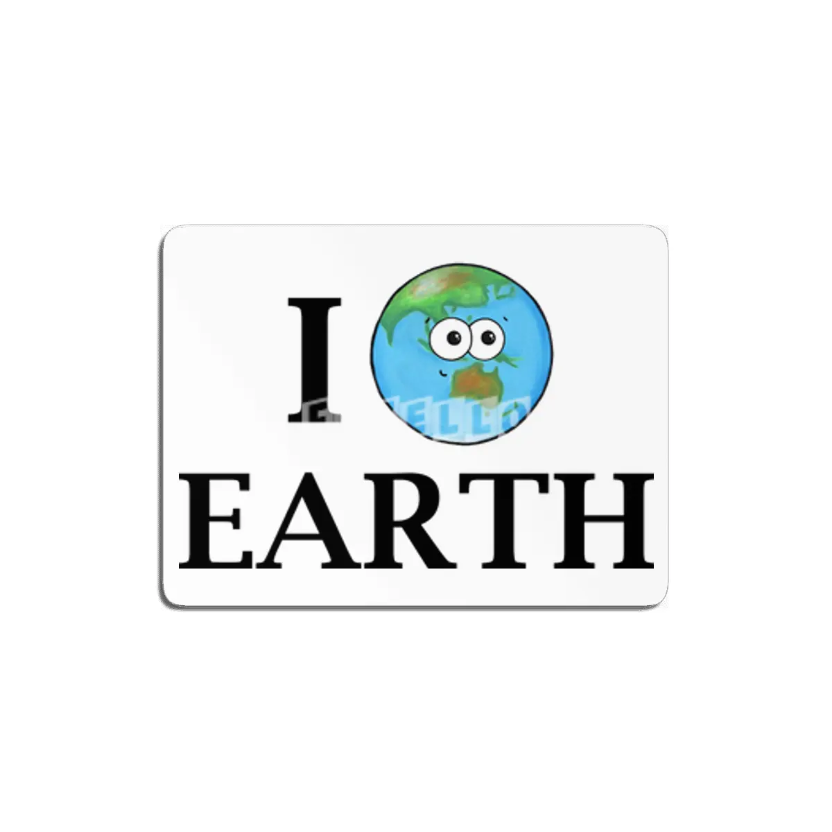 I Heart Earth MDF Tablo