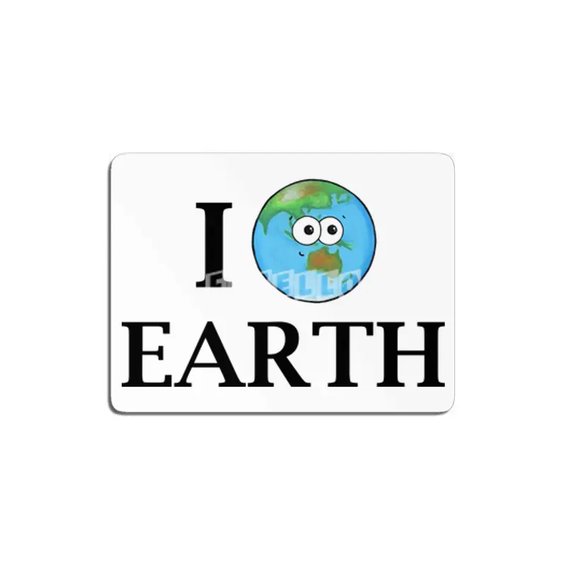 I Heart Earth MDF Tablo