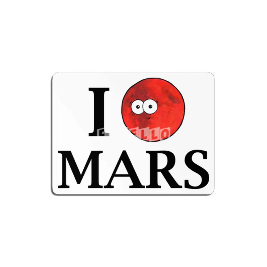 I Heart Mars MDF Tablo