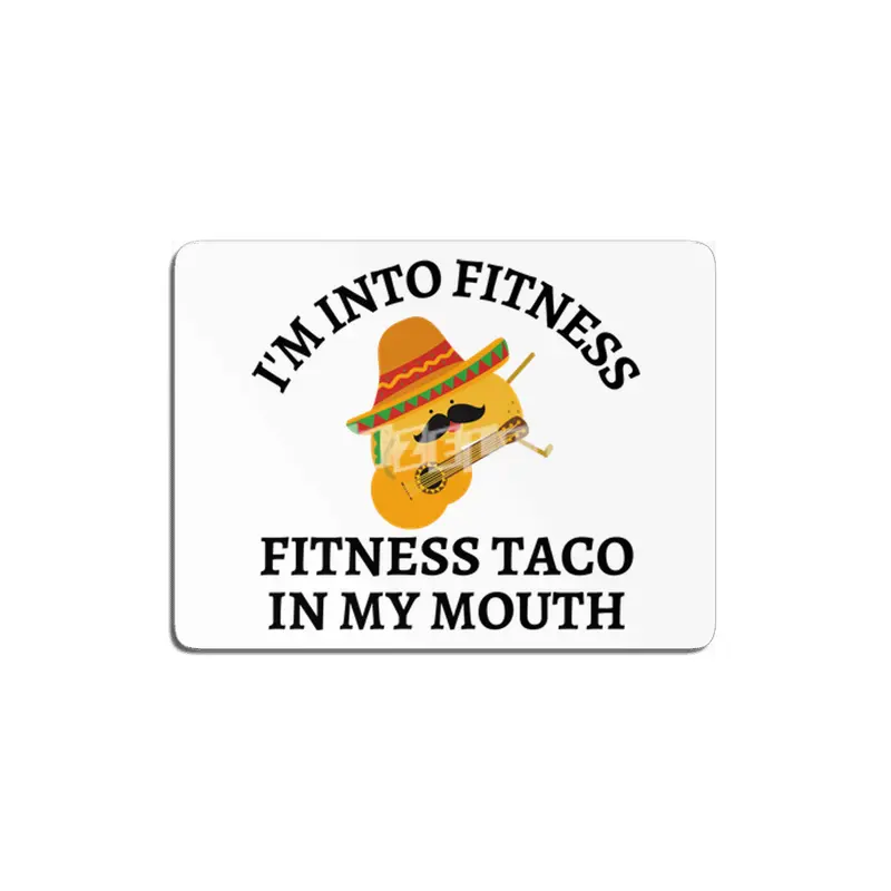 Funny shirt, I'm into fitness taco shirt MDF Tablo