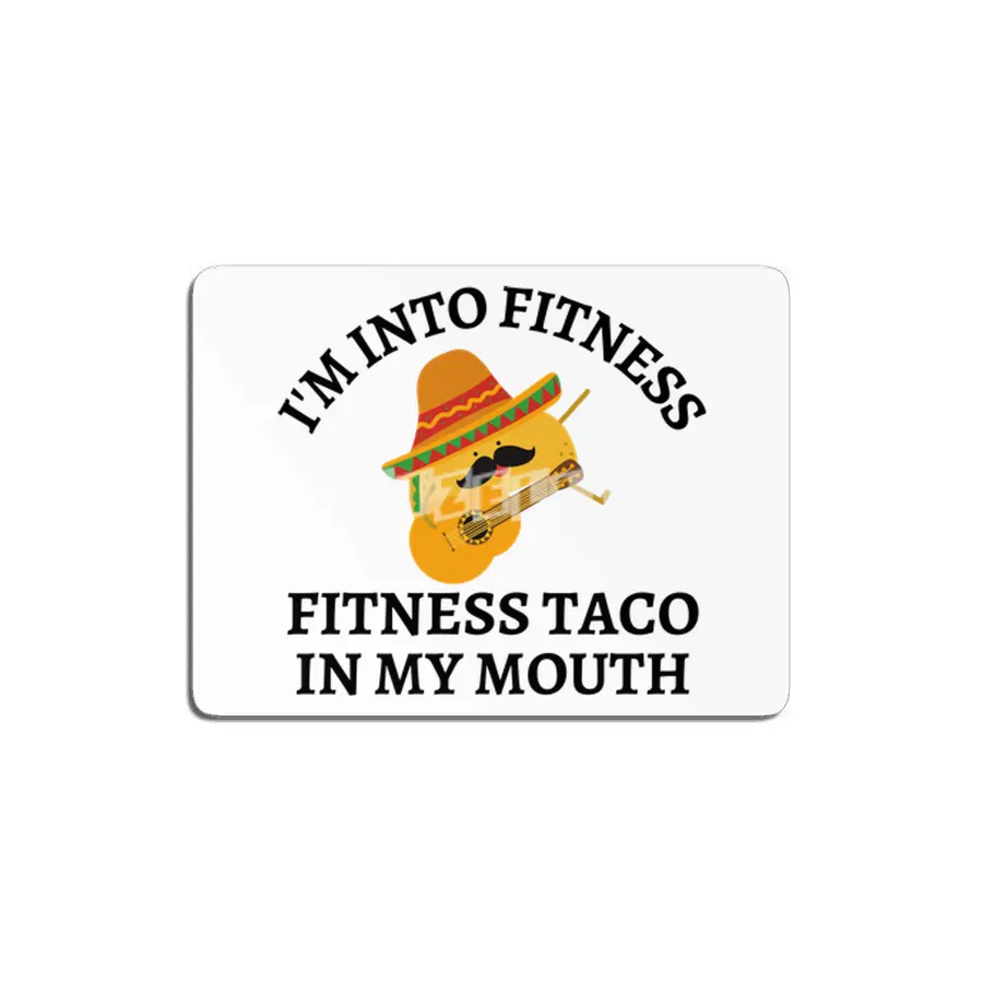 Funny shirt, I'm into fitness taco shirt MDF Tablo