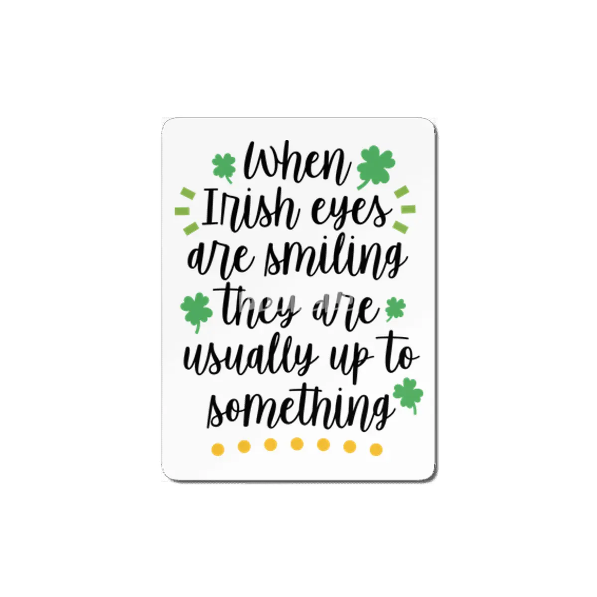 Irish , St. Patrick's Day MDF Tablo