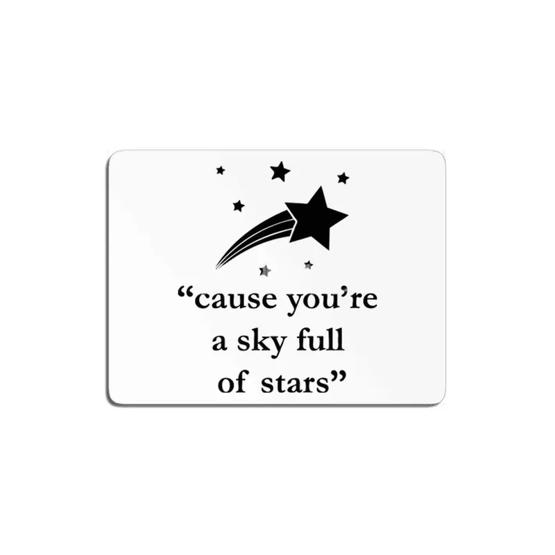 "Cause you're a sky full of stars" lyrics MDF Tablo