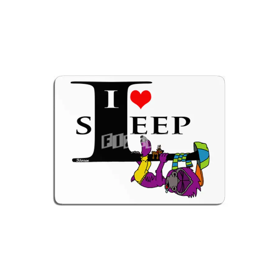 I heart sleep MDF Tablo