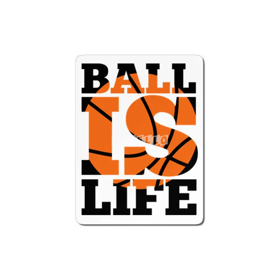 Ball Is Life Quote MDF Tablo