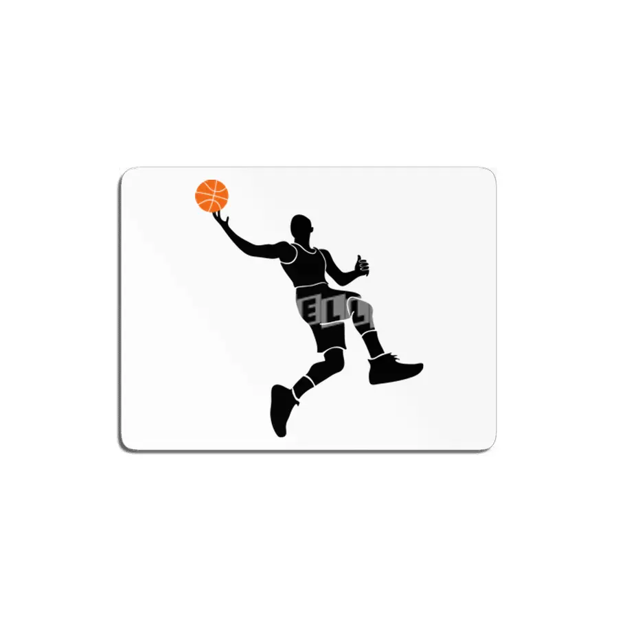 Basketball Player Silhouette MDF Tablo