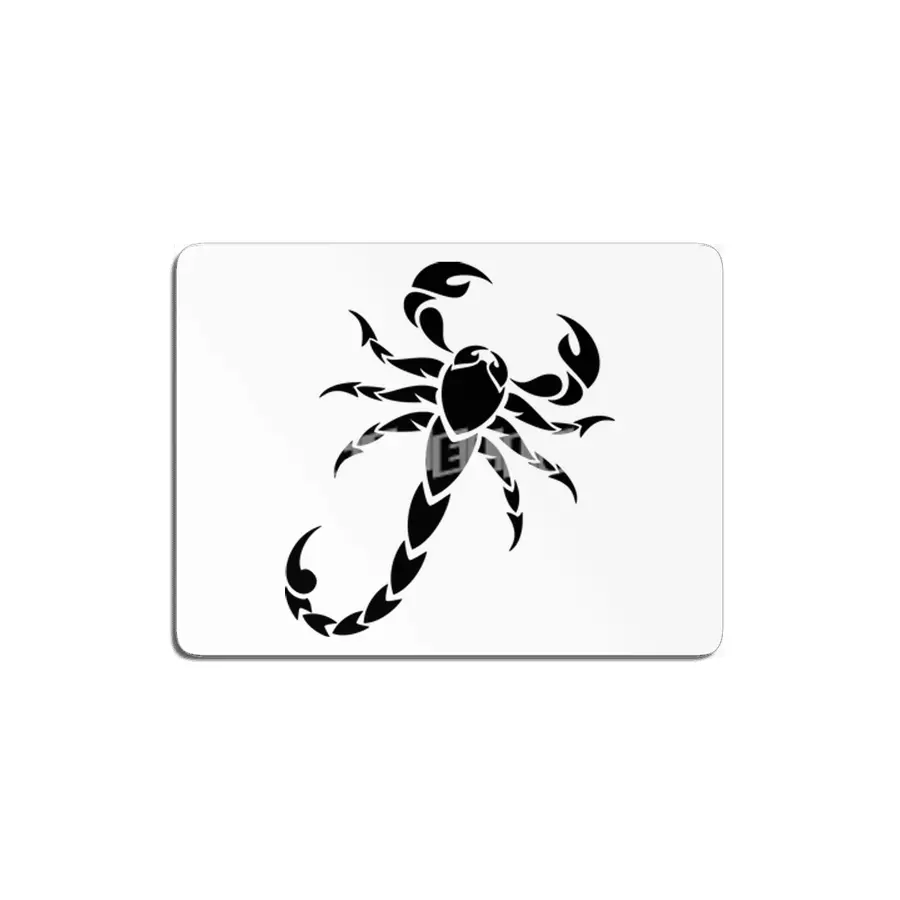 Black Scorpion Silhouette MDF Tablo
