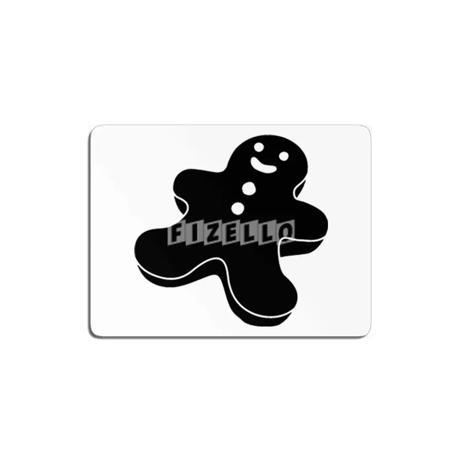 Cookie Man Silhouette MDF Tablo