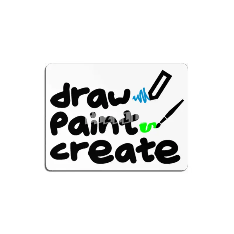 Draw, Paint, Create MDF Tablo
