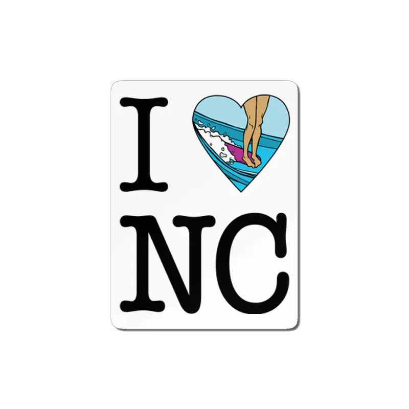 I Surf North Carolina MDF Tablo