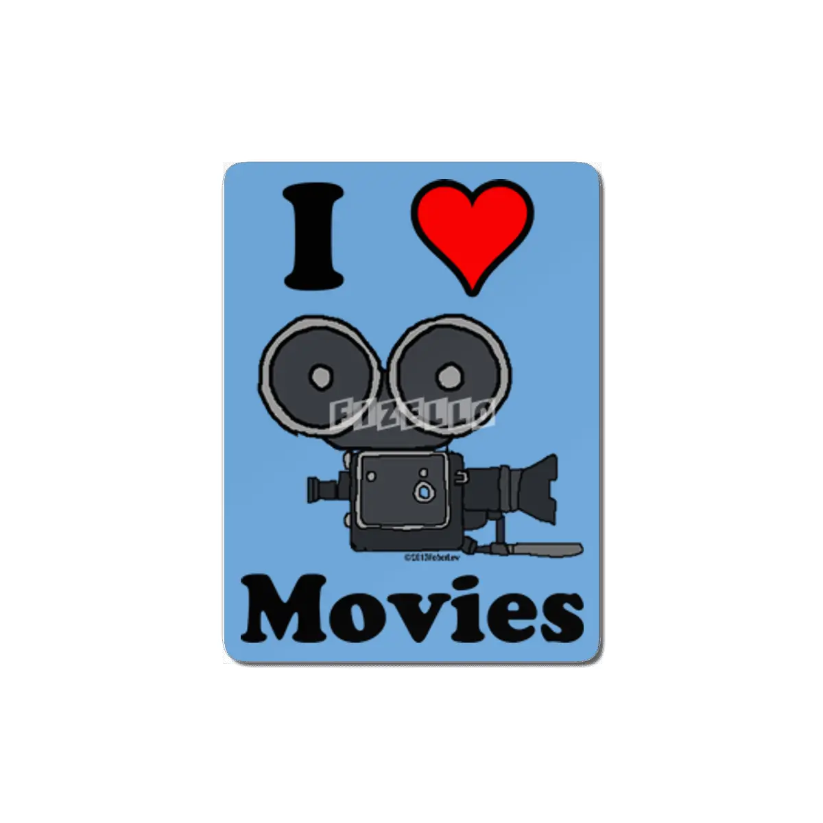 I Heart Movies MDF Tablo
