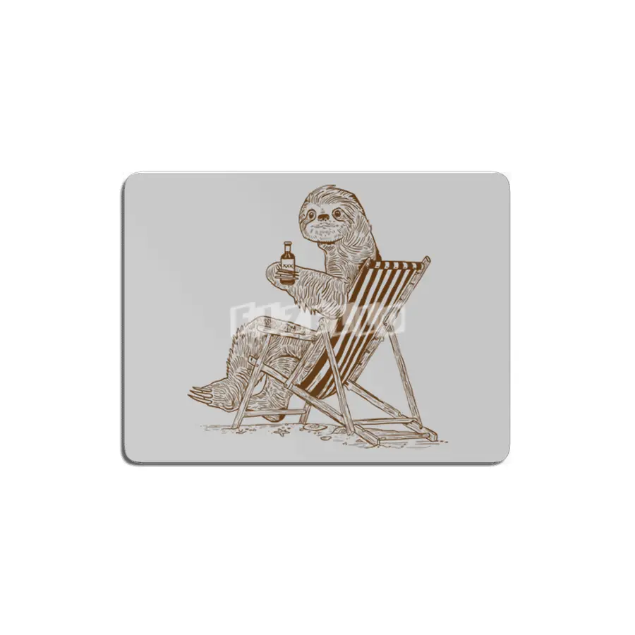 Beach Sloth MDF Tablo