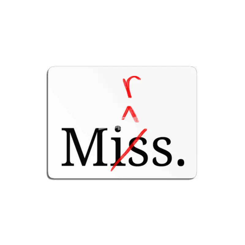 Miss to Mrs. MDF Tablo