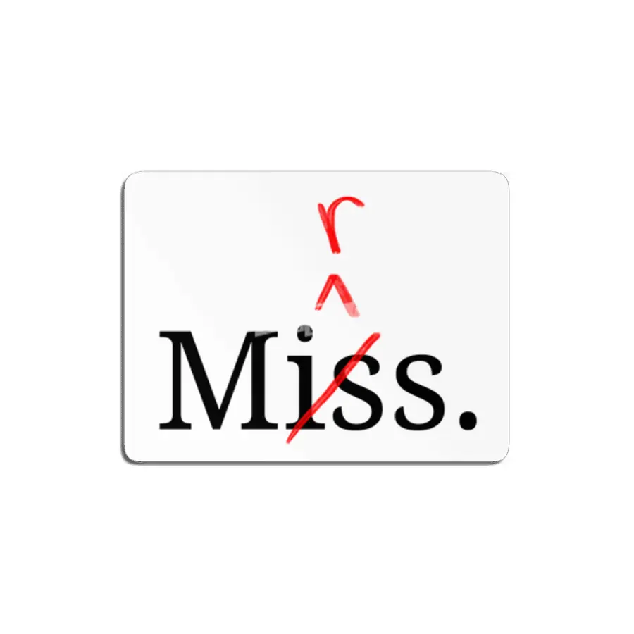 Miss to Mrs. MDF Tablo