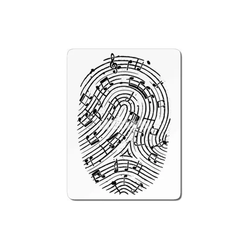 Musical Fingerprint MDF Tablo