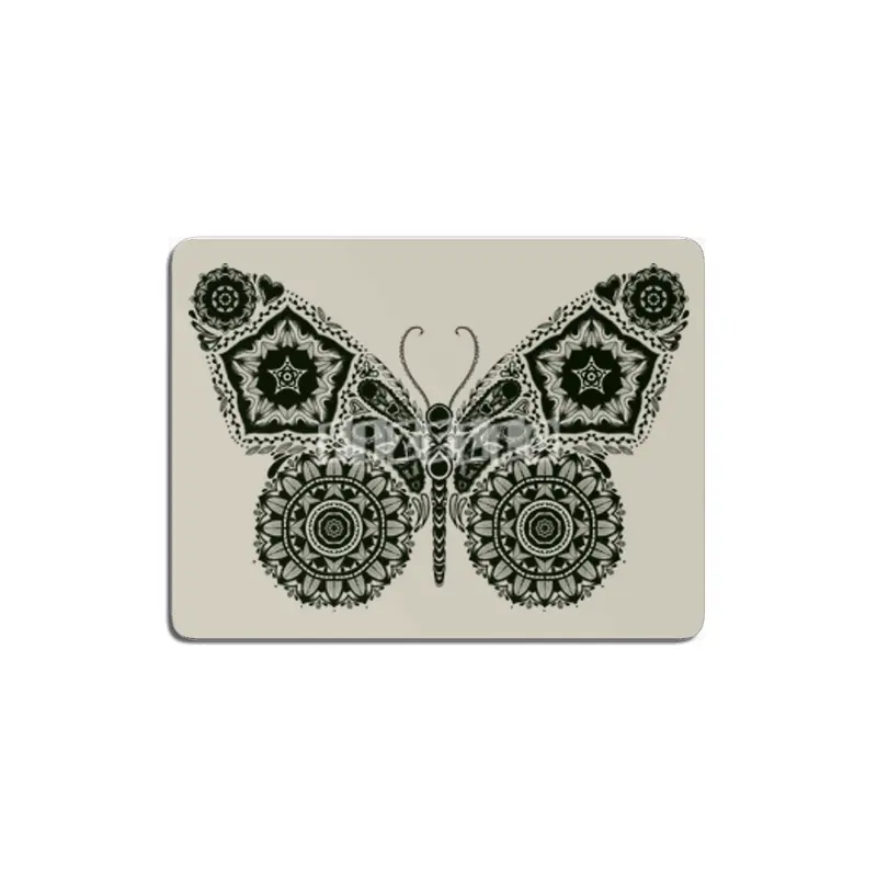 Ornamental Butterfly MDF Tablo