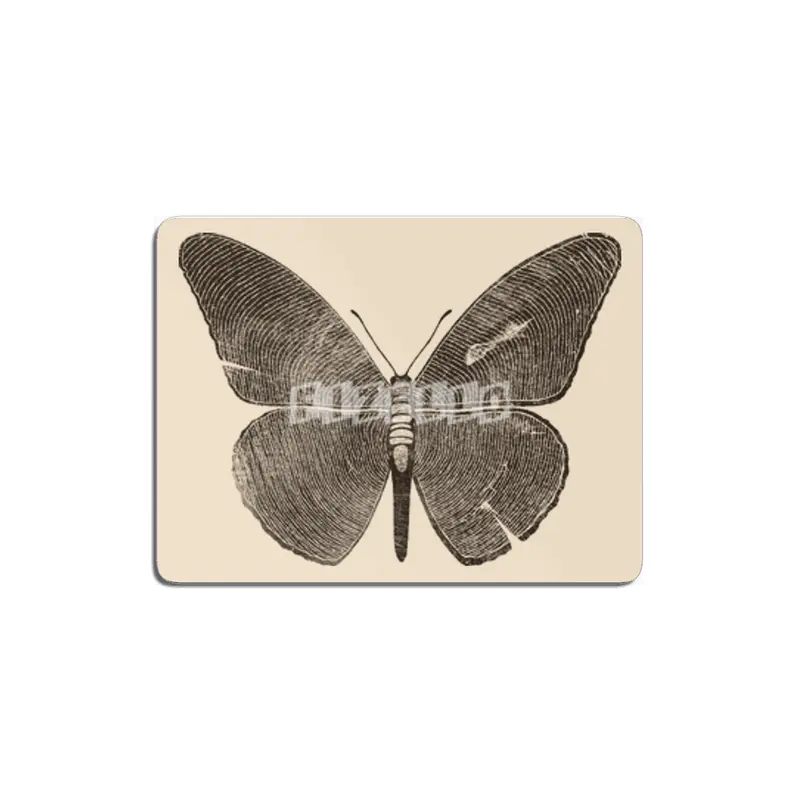 Wood Butterfly MDF Tablo