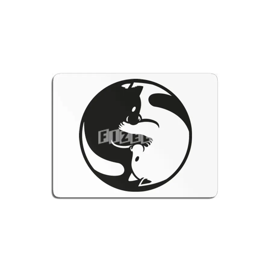 Yin Yang Cat Tao MDF Tablo