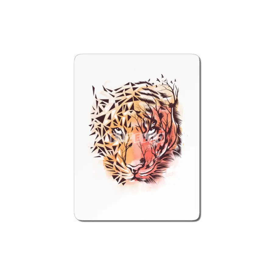 Geometrical Tiger MDF Tablo