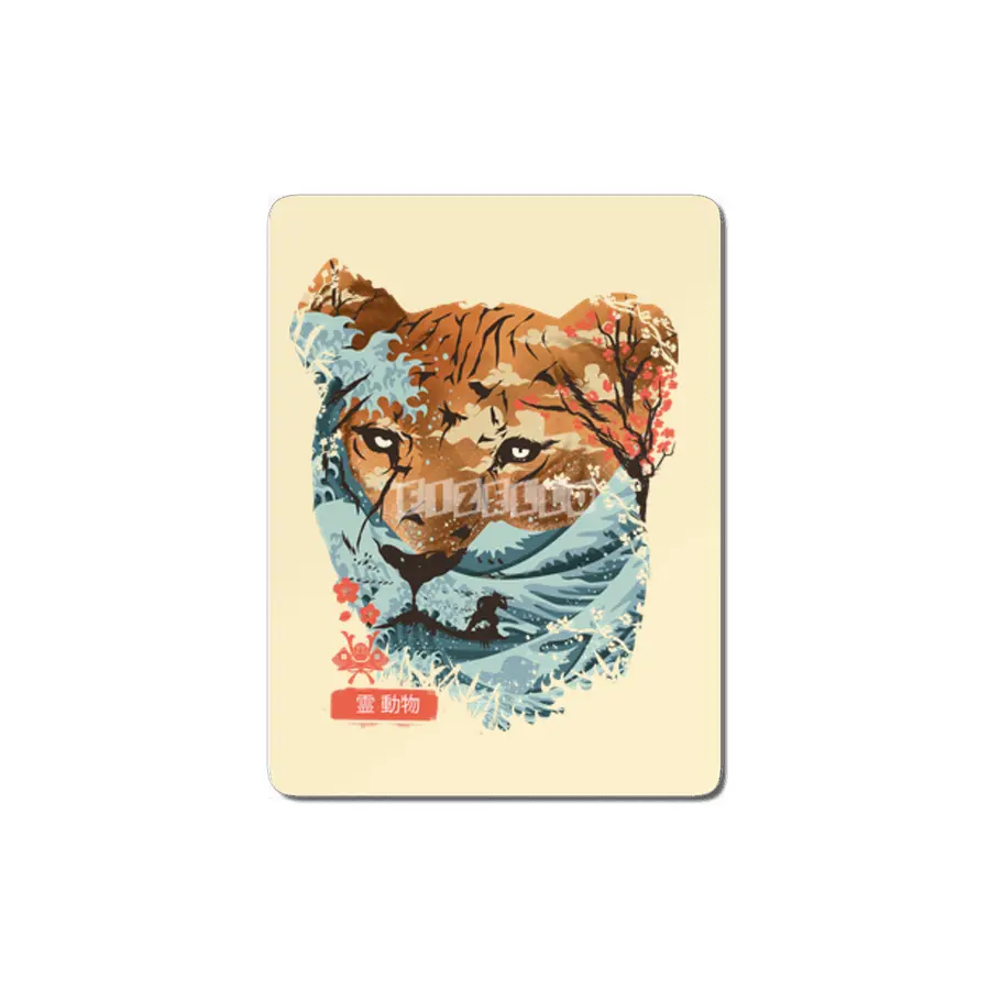 Spirit Animal Tiger MDF Tablo