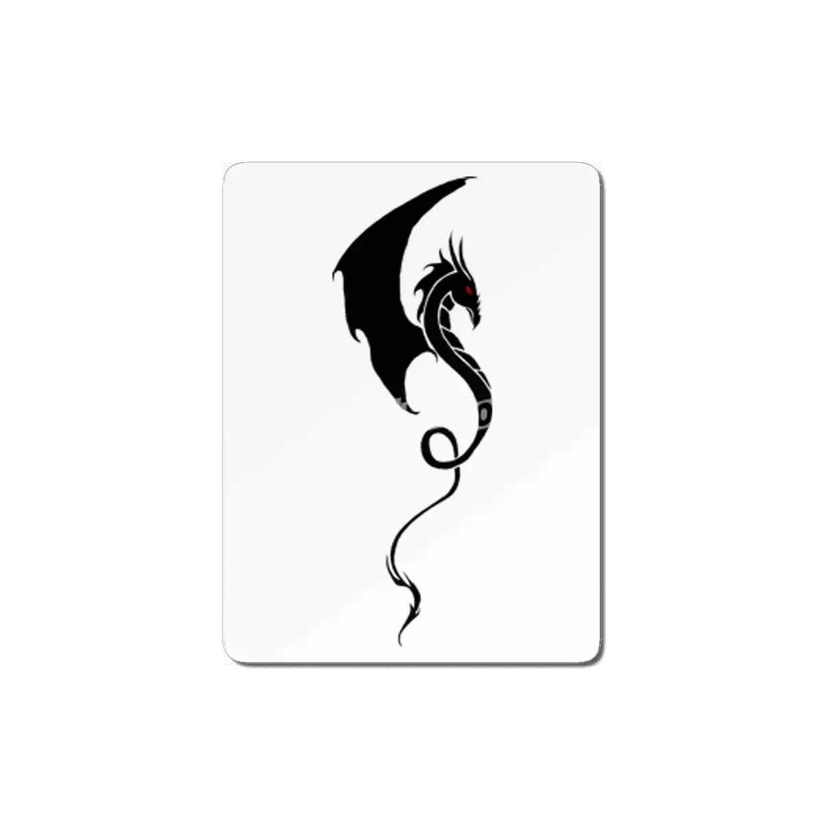 Tribal Dragon Profile MDF Tablo