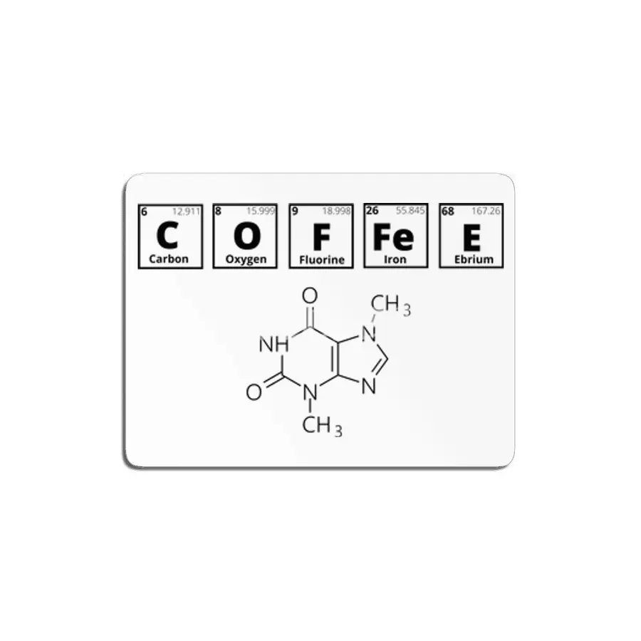 Coffee (Periodic Table Collection) MDF Tablo