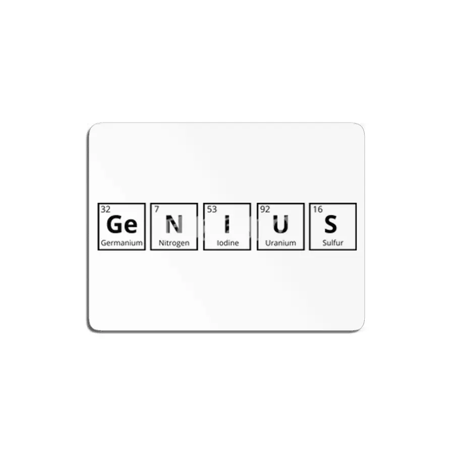 Genius (Periodic Table Collection) MDF Tablo