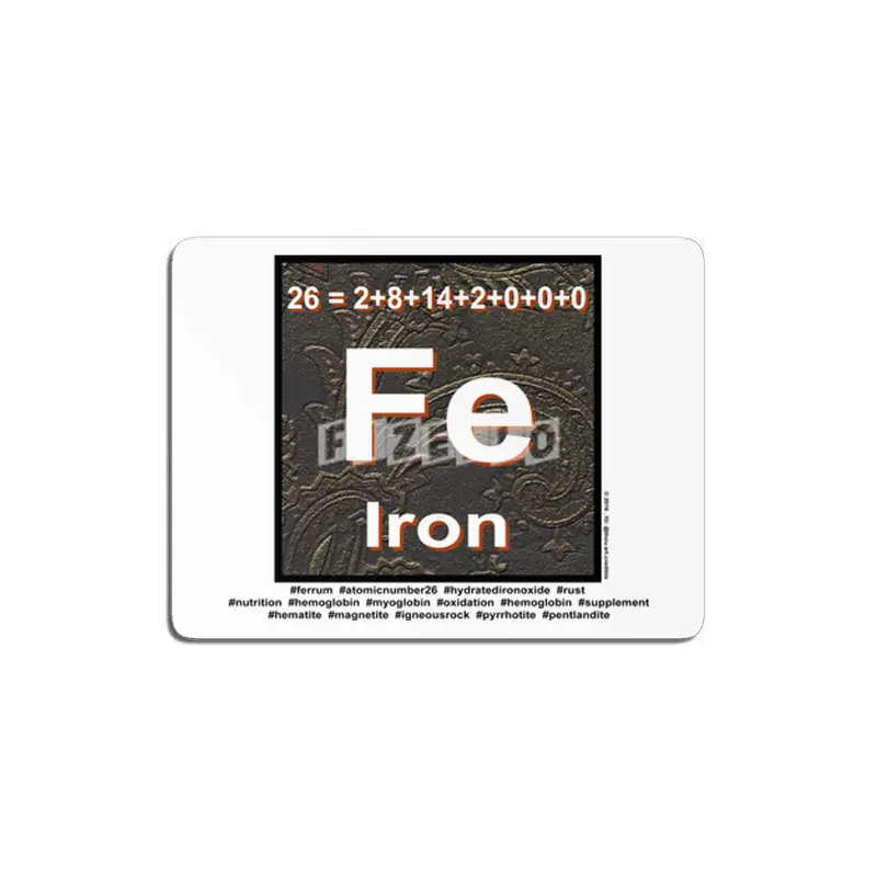 Iron (in color) MDF Tablo