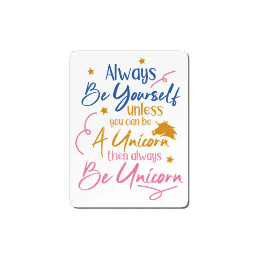 Daring Unicorn MDF Tablo
