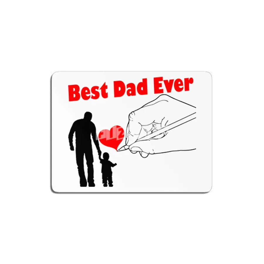 Best  Dad Ever MDF Tablo