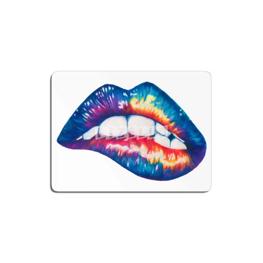 Rainbow Lip Bite MDF Tablo