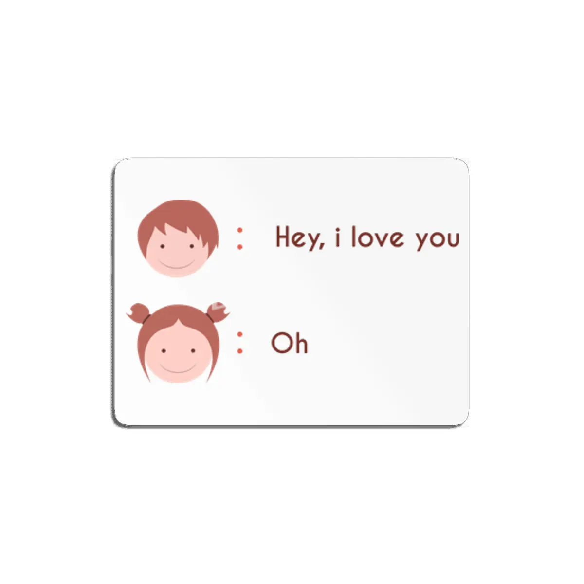 Hey, i love you MDF Tablo