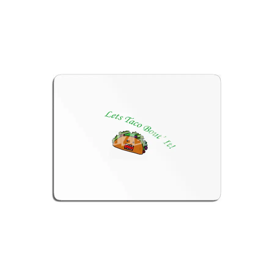 Lets Taco Bout' It MDF Tablo