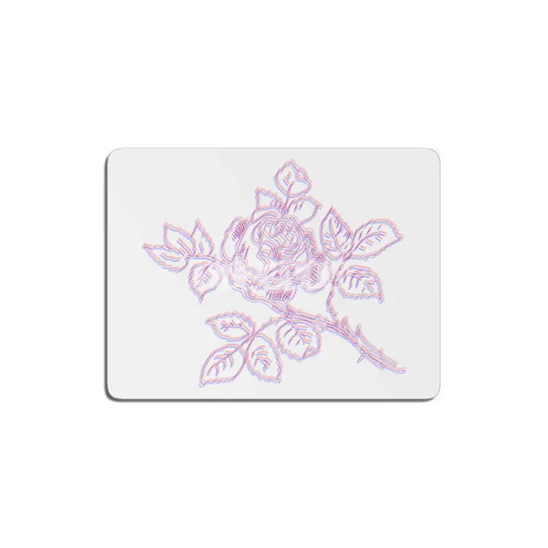 vintage rose MDF Tablo