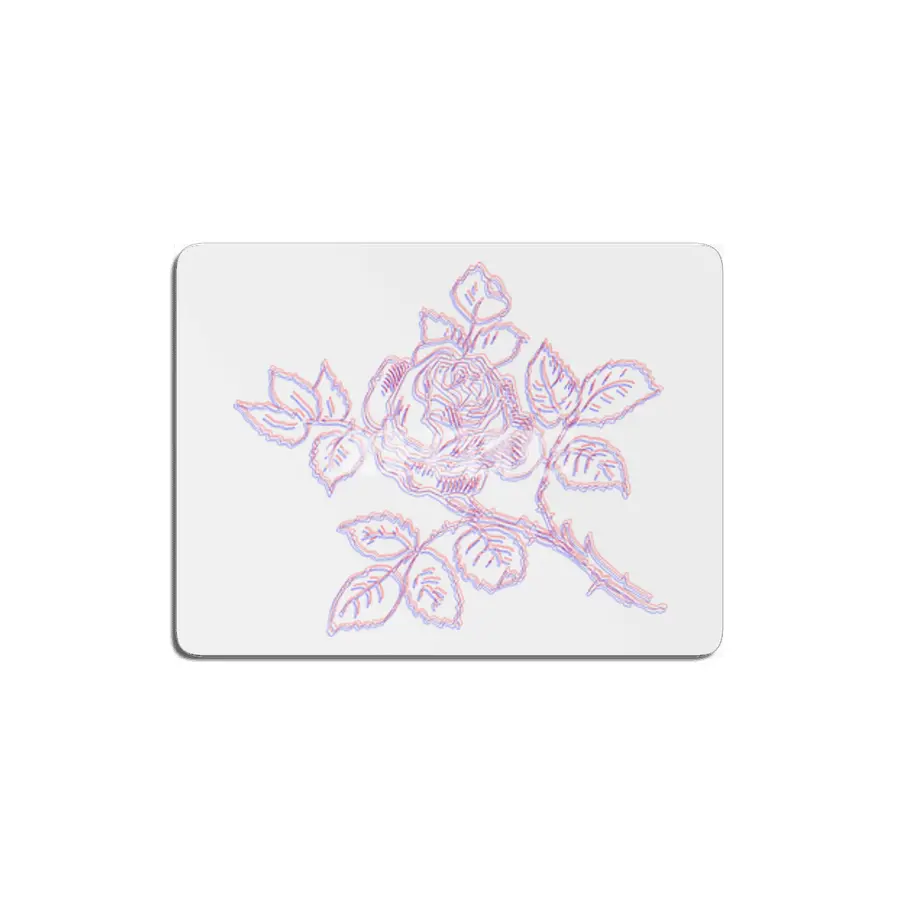 vintage rose MDF Tablo