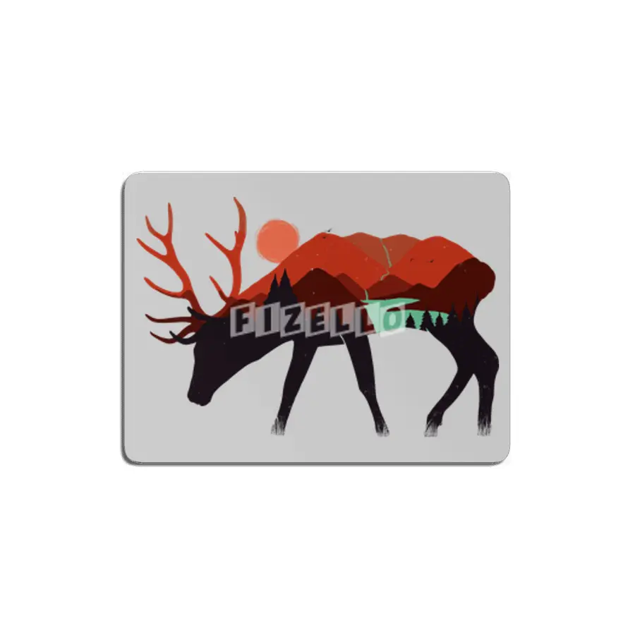 stay wild, deer MDF Tablo