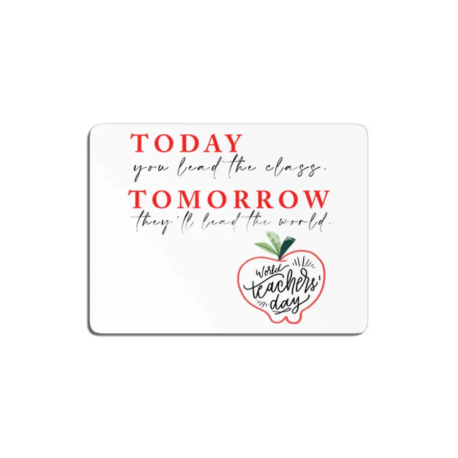 World Teacher's Day MDF Tablo