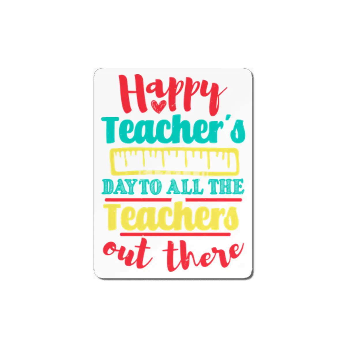 Happy Teacher's Day to all the teachers out there MDF Tablo