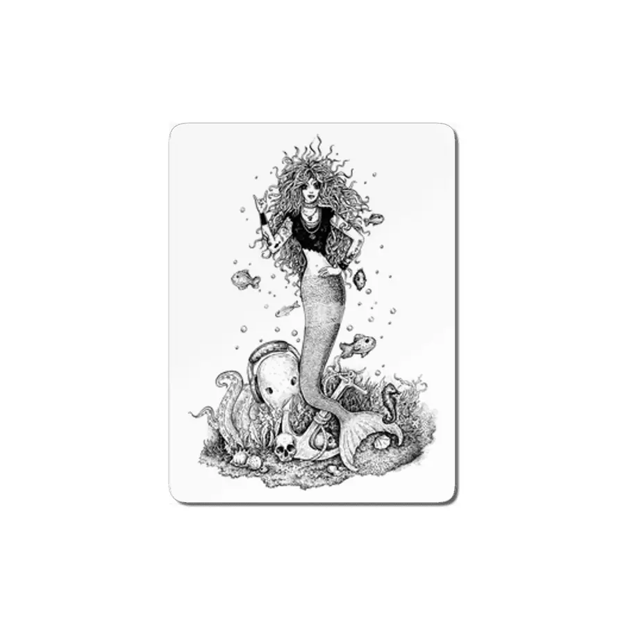 Rocking Mermaid MDF Tablo