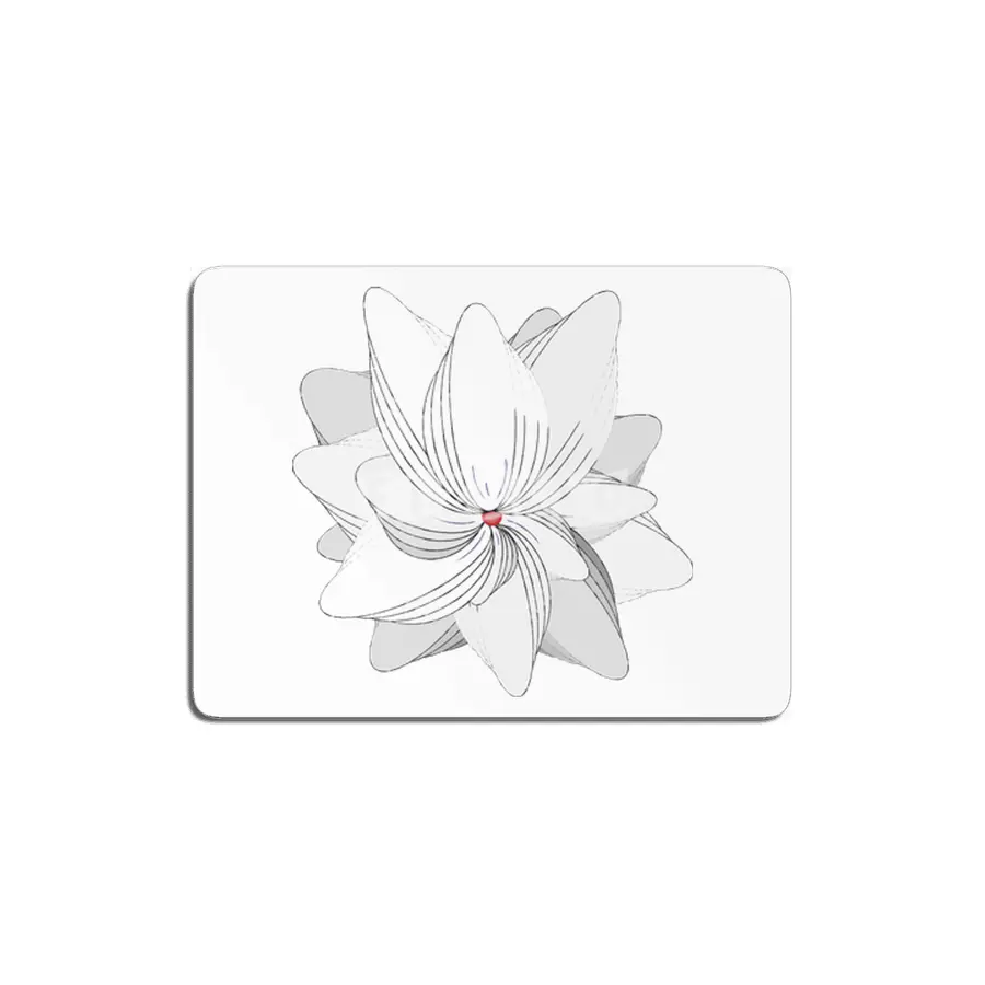 The Flower of my Heart MDF Tablo